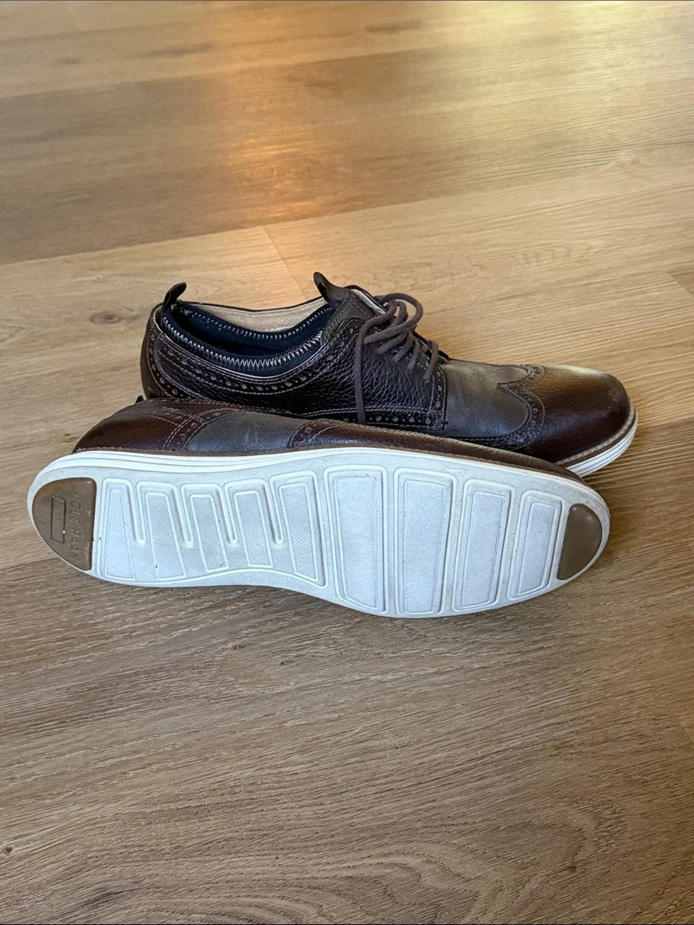 Cole Haan leather wingtip